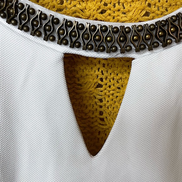 XOXO White Midi Dress Size XL - Picture 2 of 4